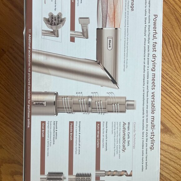 Shark No Heat FlexStyle Hair Blow Dryer Multi-Styler SEALED - Picture 11 of 14